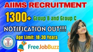 AIIMS All India Vacancy for 10th 12th & Graduate Pass Candidate
