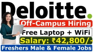 Deloitte Recruitment 2025 Without Exam Direct Bharti Job