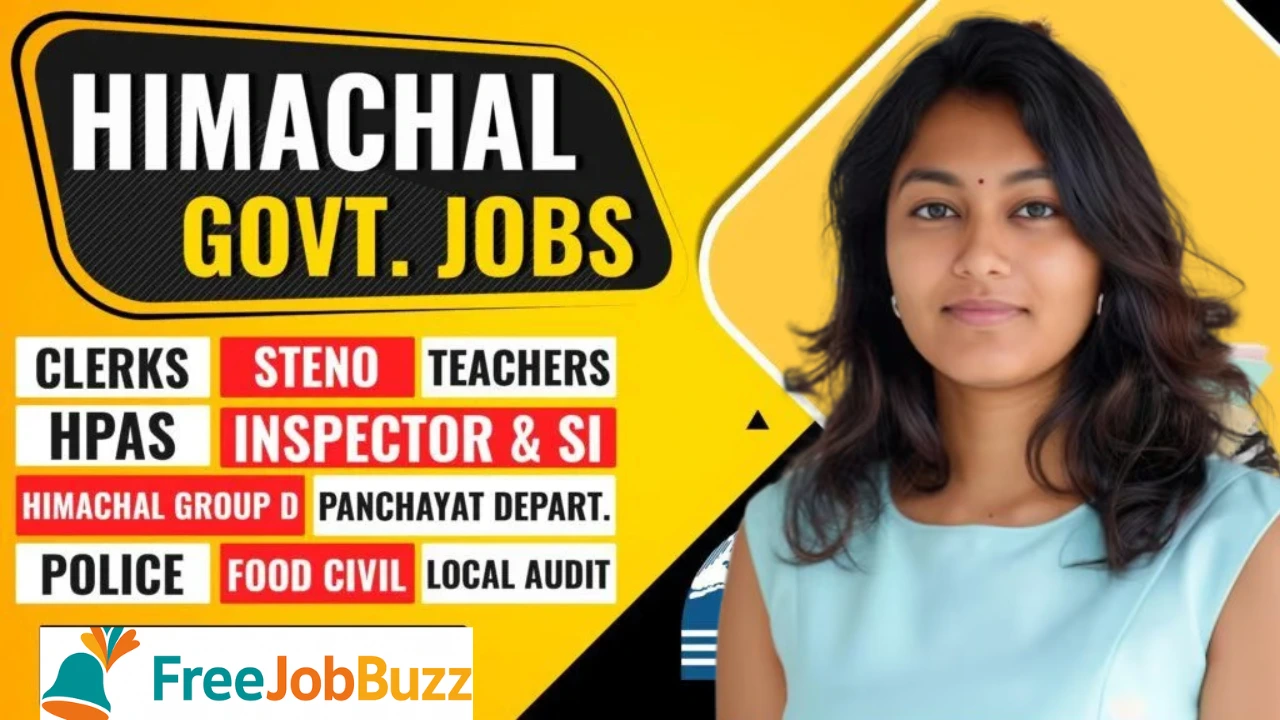 Himachal Pradesh Govt Jobs, HP Govt Jobs 2025 Notification