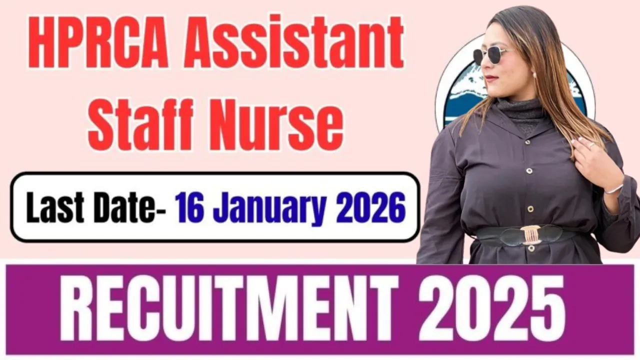 HPRCA Assistant Staff Nurse Bharti 2026 for 12th Pass & Graduate
