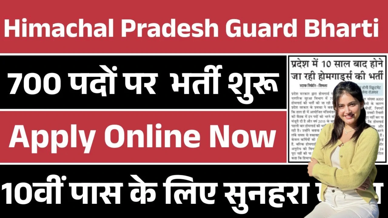 Himachal Home Guard Bharti 2026 for 10th 12th Pass & Graduate