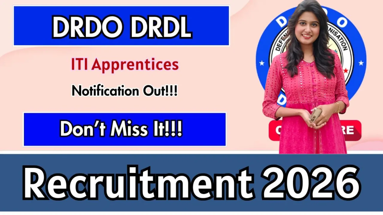 DRDO ITI Apprentices Bharti 2026 for Fitter, Carpenter, Welder