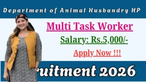 HP Multi Task Worker Pashu Mitra Bharti 2026 for 10th Pass