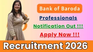 BOB Professional Bharti 2026 for 104 Posts for Degree Candidate