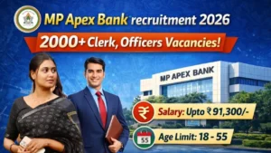 MP Apex Bank Recruitment 2026 for 2076 Posts
