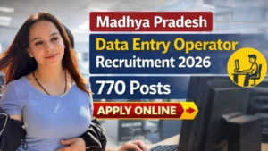 MPLRS Data Entry Operator Recruitment 2026 for 770 Posts
