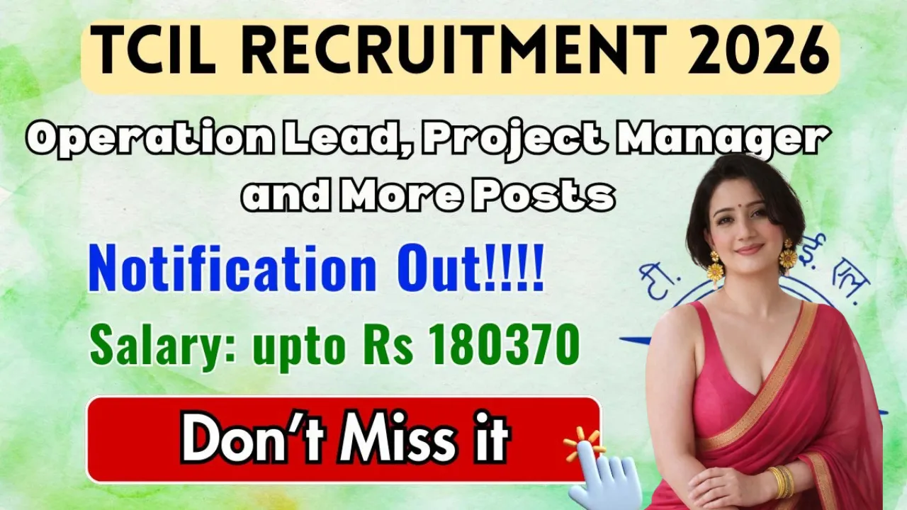 TCIL Recruitment 2026 for 22 Posts