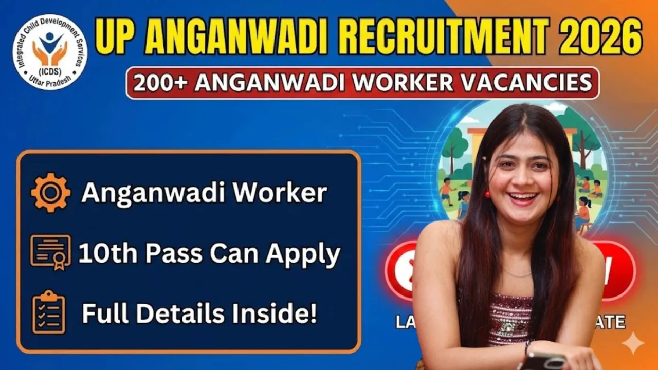 UP Anganwadi Worker Bharti 2026