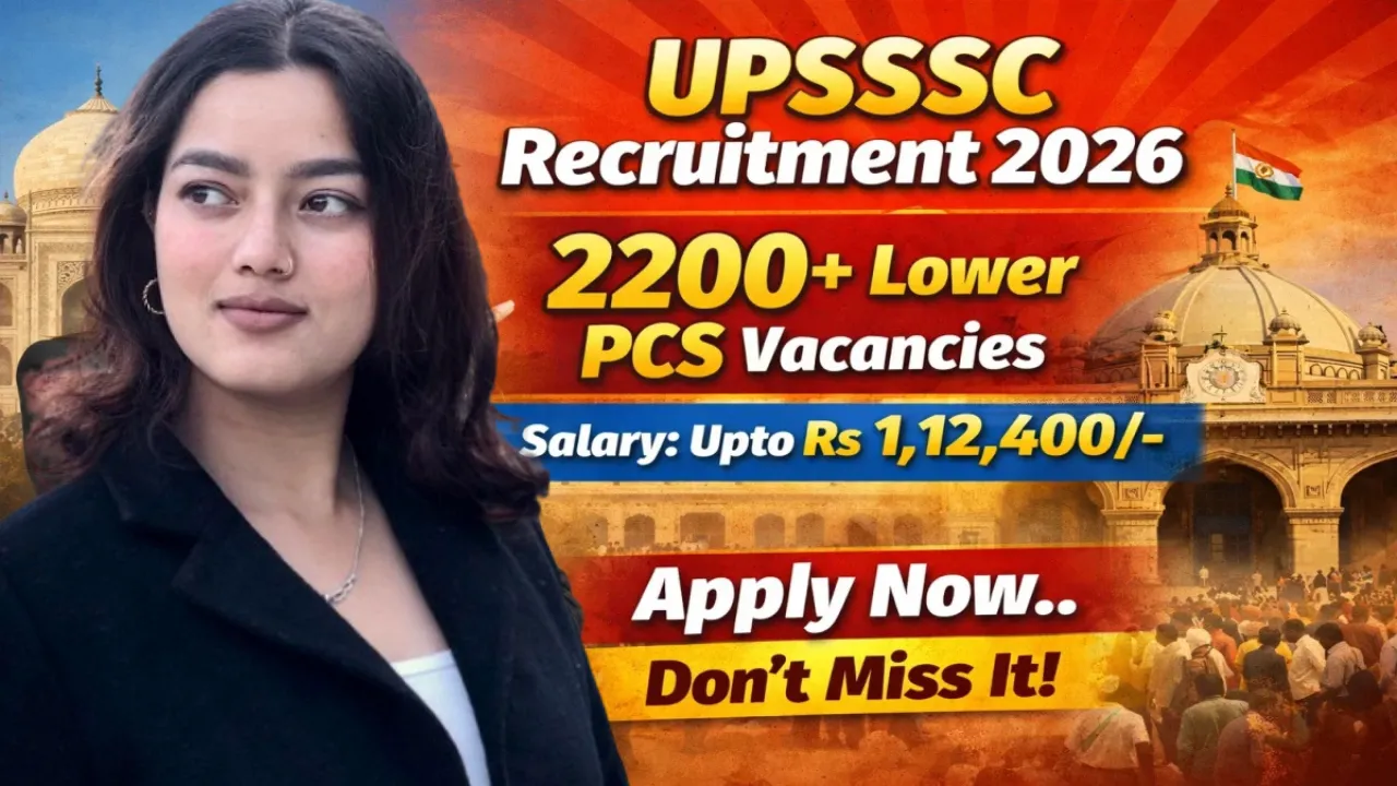 UPSSSC Lower PCS Recruitment 2026 for 2285 Posts