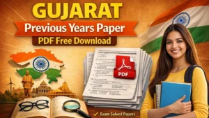 Gujarat Previous Years Paper PDF Free Download