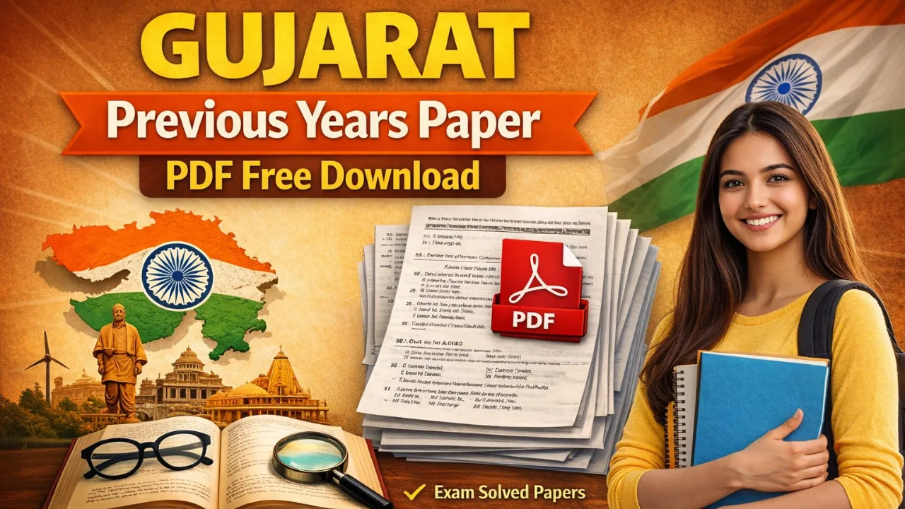 Gujarat Previous Years Paper PDF Free Download