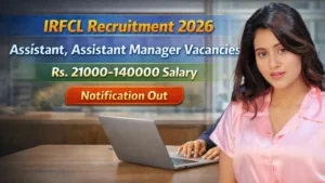 IRFC Recruitment 2026 for 23 Posts