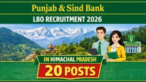 Punjab and Sind Bank LBO Recruitment 2026 in Himachal for 20 Posts