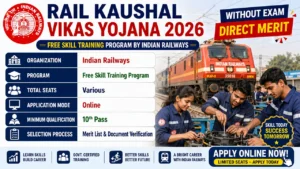 Rail Kaushal Vikas Yojana 2026 Without Exam Direct Merit